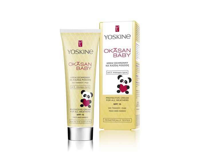 PROTECTIVE CREAM FOR ALL WEATHERS SPF 15 FACE AND HANDS  from the 2nd month of life